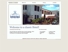 Tablet Screenshot of lotushotelkenya.com